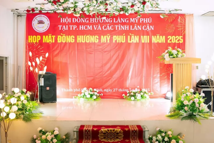 Họp mặt đồng hương Mỹ Phú lần VII năm 2025