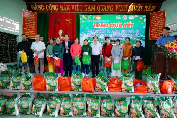 Chương trình thiện nguyện tại phường Phong Dinh