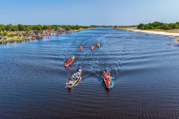 Tổng kết giải đua thuyền truyền thống TDP Lương Mai 2026