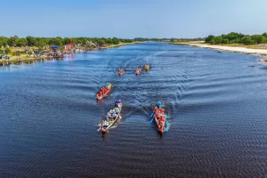 Tổng kết giải đua thuyền truyền thống TDP Lương Mai 2026